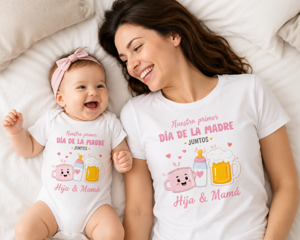 Set Personalizado Mamá & Bebé/Niño(a)