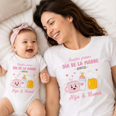 Set Personalizado Mamá & Bebé/Niño(a)